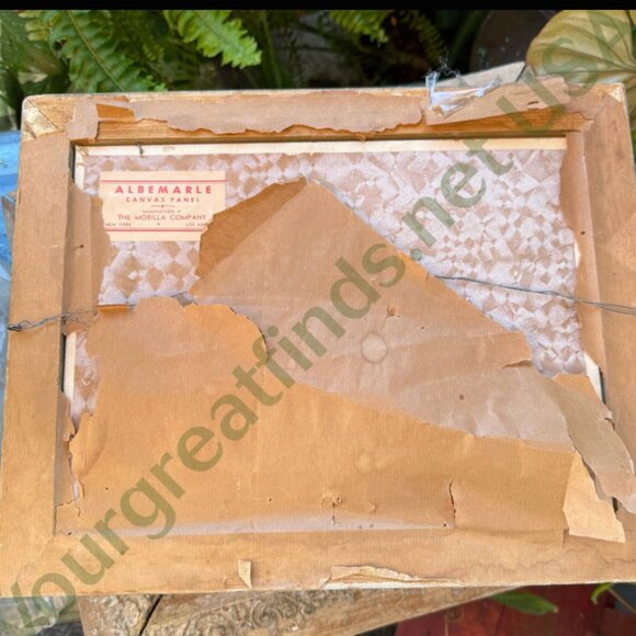 Mid-Century Original Acrylic Painting Crashing Waves BN Knoles - Picture 2 of 10